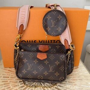 Louis Vuitton Monogram Crossbody Multi Pochette Accessoires